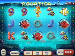 Геймплей игрового автомата Aquatica