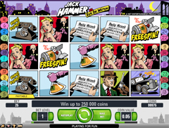 Геймплей игрового автомата Jack Hammer