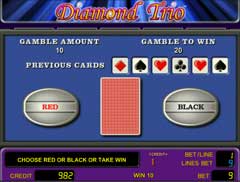 Diamond Trio и риск игра