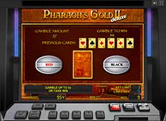 Pharaohs Gold 2 deluxe риск-игра